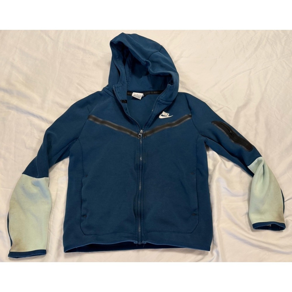 Nike Sportswear Tech Fleece Hoodie Full Zip Windrunner Youth Boys Size Large Kid